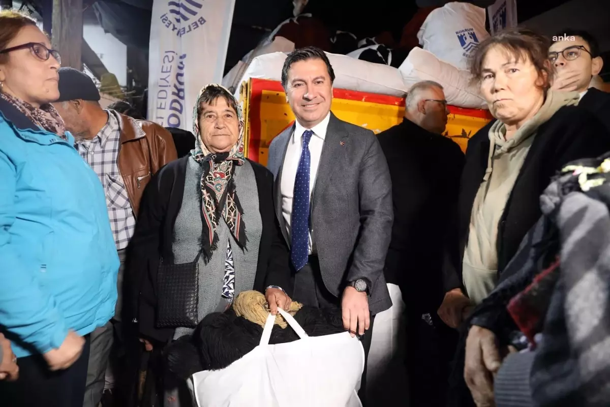 Bodrum\'da Evlerde Üretilen Halıların İpi, Belediye\'den