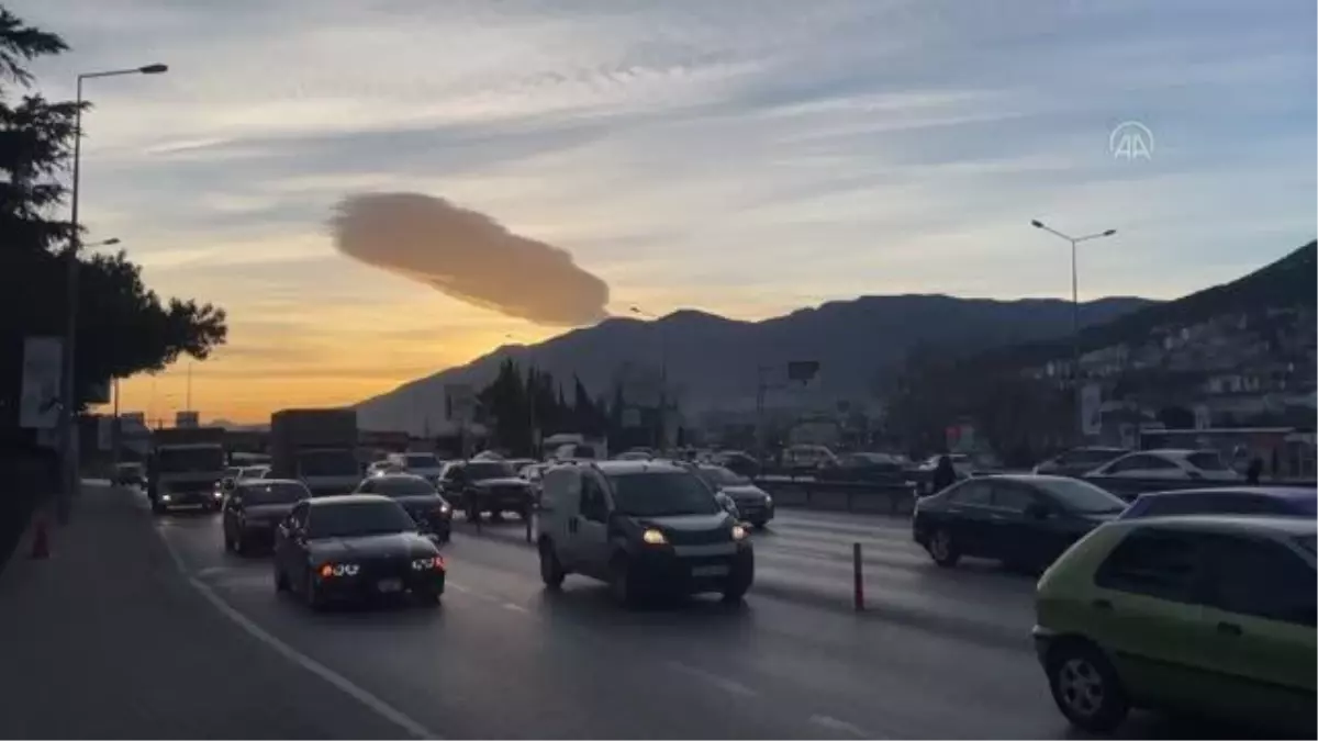 Bursa\'da mercek bulutu görüldü (2)