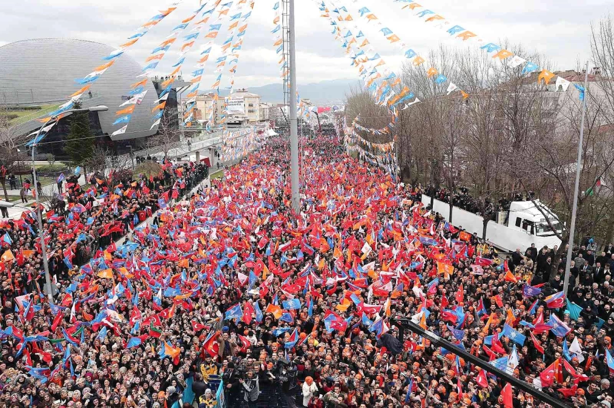 Cumhurbaşkanı Erdoğan\'ın mitingi için yollara düzenleme