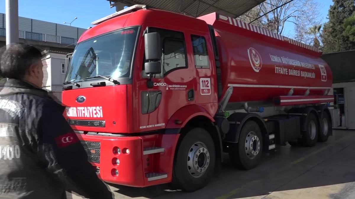İzmir Büyükşehir Belediyesi\'nin Eski Mazot Tankerleri Yangın Söndürmede Kullanılacak