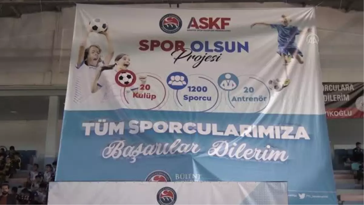 KIRIKKALE - 1200 öğrenci sporla buluşturuldu