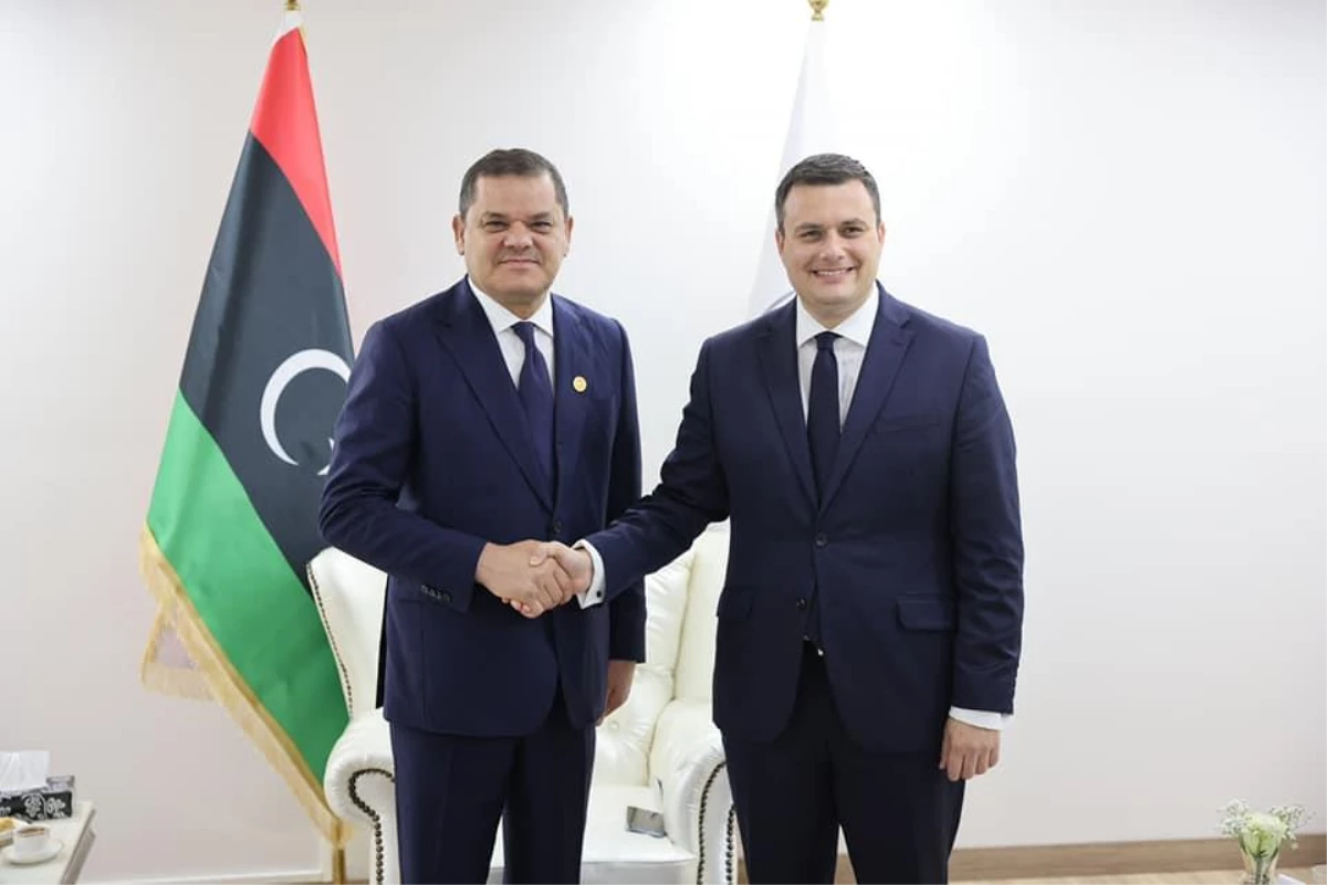 Libya Başbakanı Dibeybe ve Malta İçişleri Bakanı Camilleri "ikili ilişkileri" görüştü