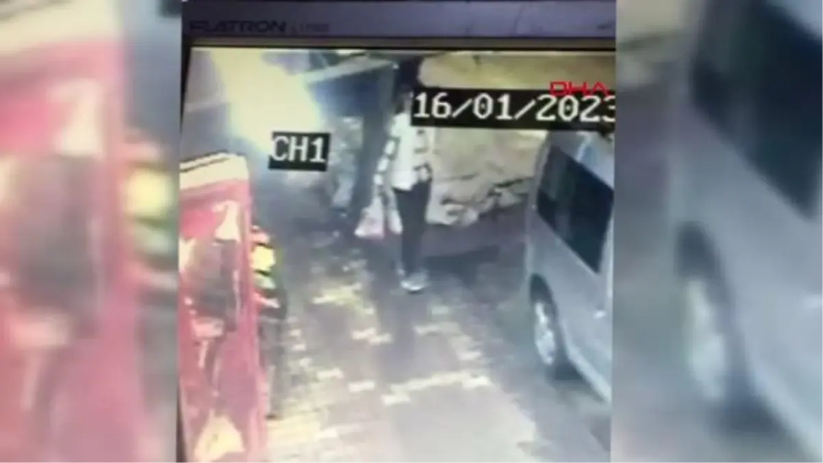 MARKETTEKİ HIRSIZLIK GÜVENLİK KAMERASINA YANSIDI