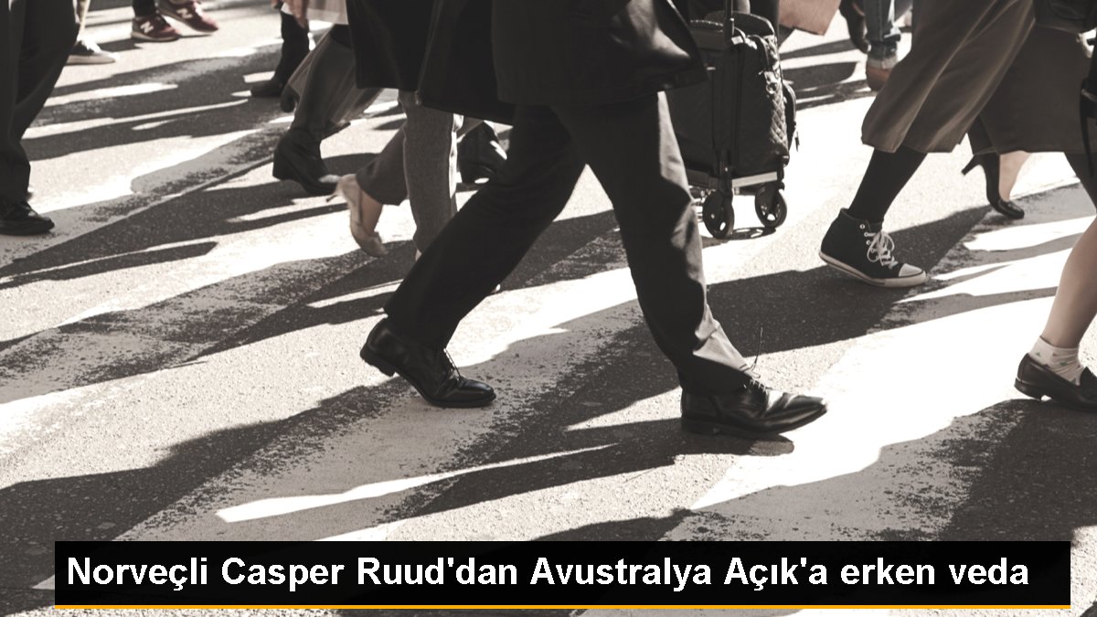 Norveçli Casper Ruud\'dan Avustralya Açık\'a erken veda