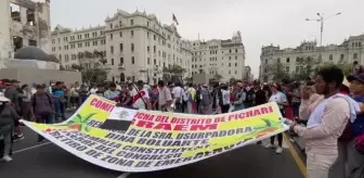 Peru'da hükümet karşıtı protestolar devam ediyor