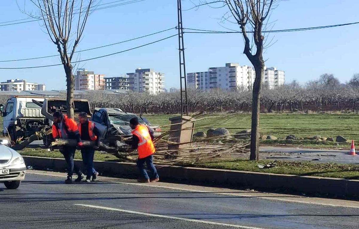 Siverek\'te trafik kazası: 2 yaralı