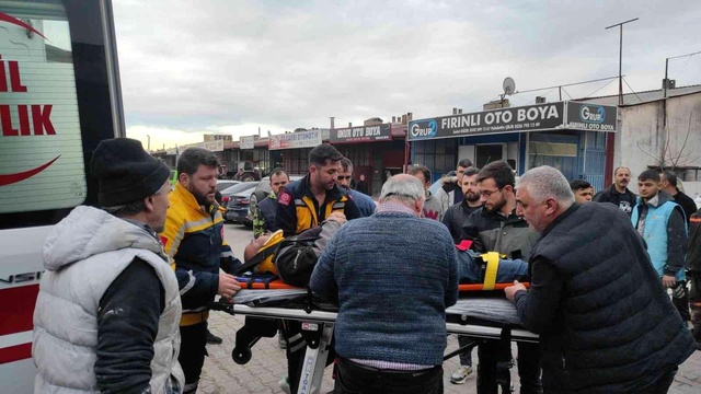 Tamiri yapılan ATV kendi kendine hareket edince olanlar oldu Tamiri yapılan ATV kendi kendine hareket edince olanlar oldu