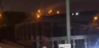 TIR şoförünün boğazını sıkıp, tabancayla rastgele ateş açtı; o anlar kamerada