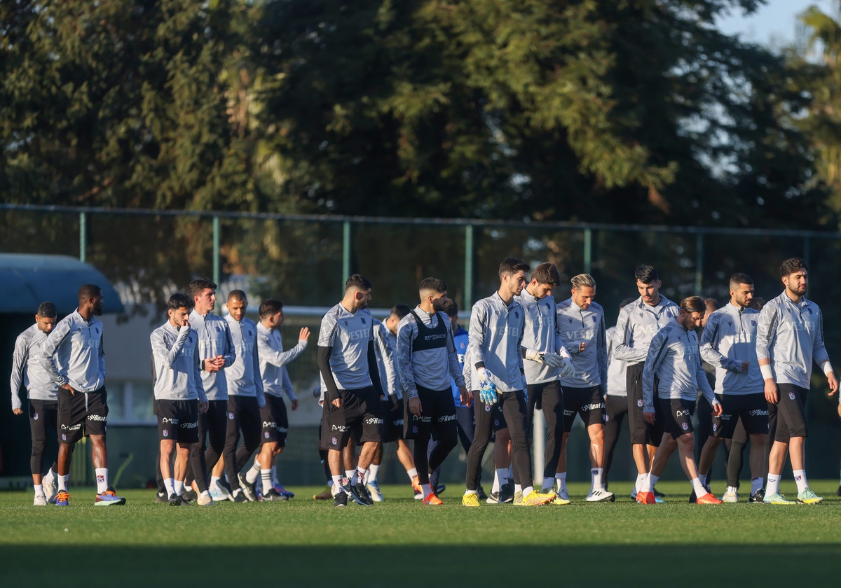 Trabzonspor, İstanbulspor maçı hazırlıklarına başladı