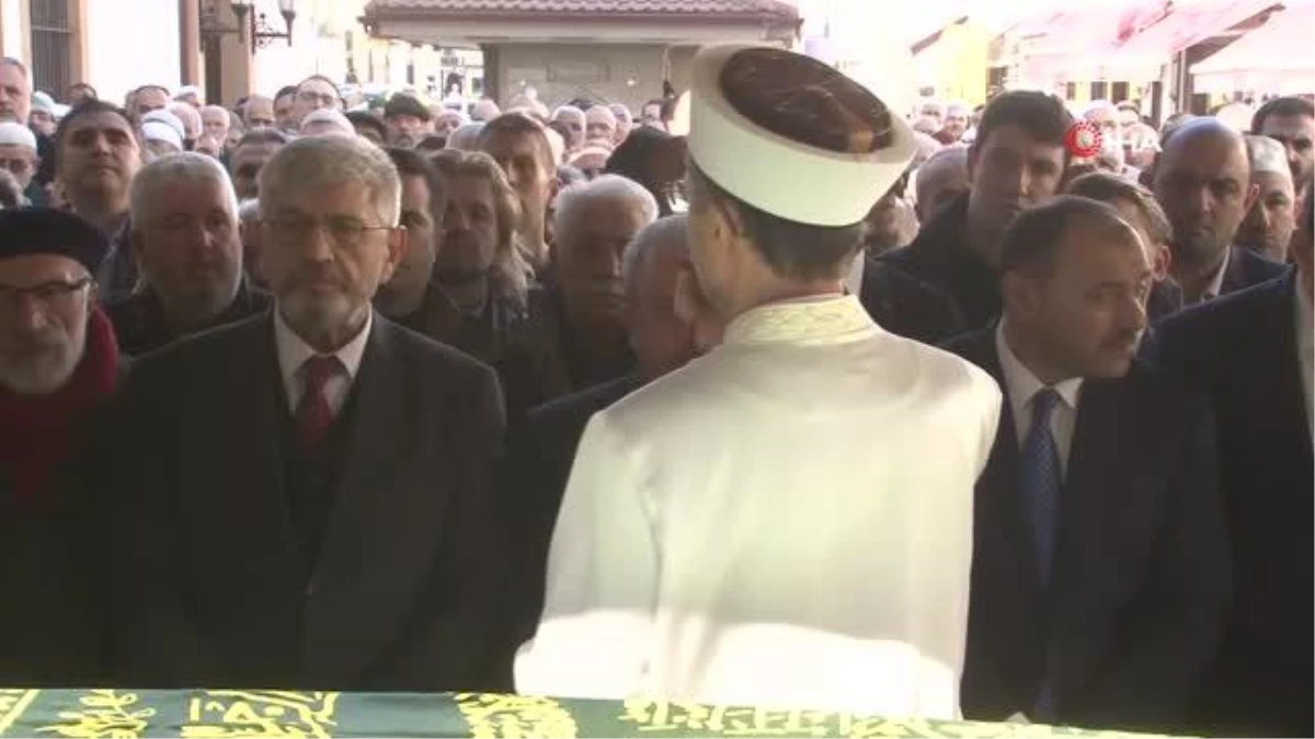 93 yaşında hayatını kaybeden eski milletvekili son yolculuğuna uğurlandı