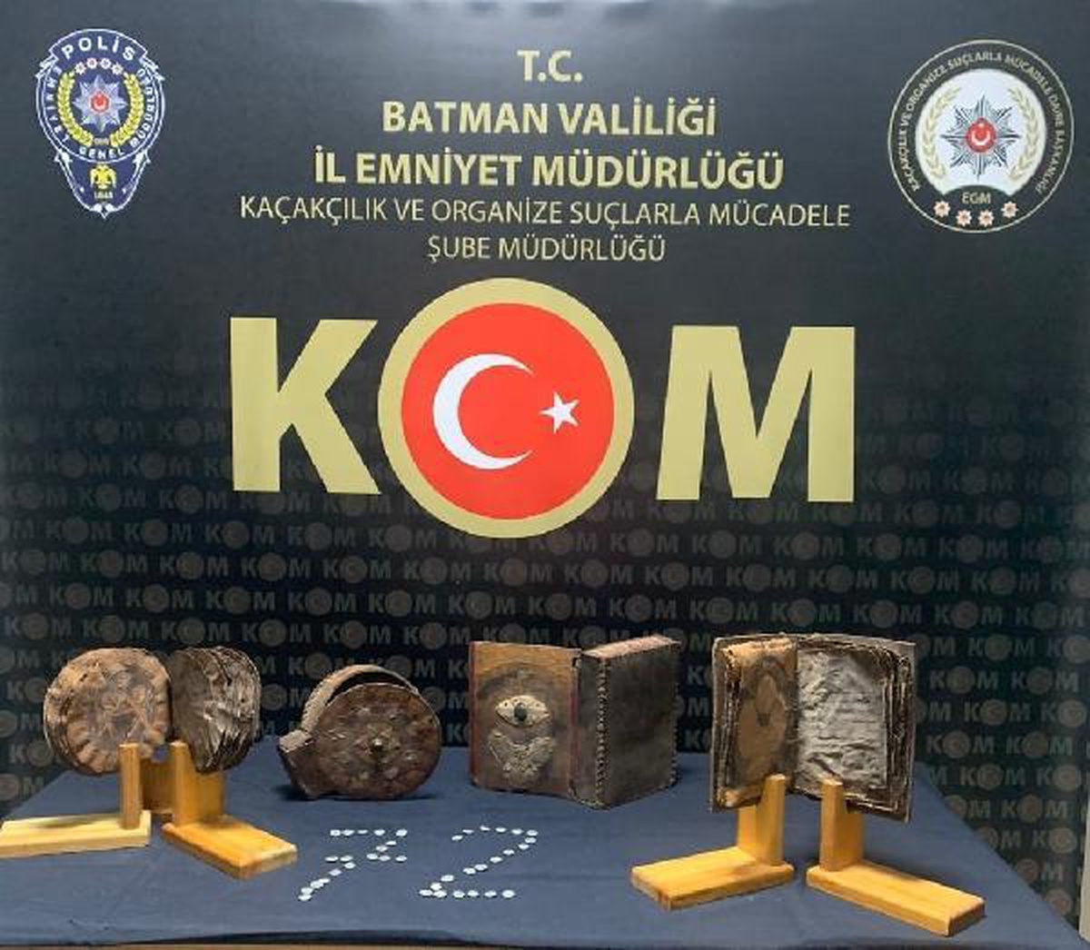 Batman\'da \'tarihi eser kaçakçılığı\' operasyonu; 4 gözaltı