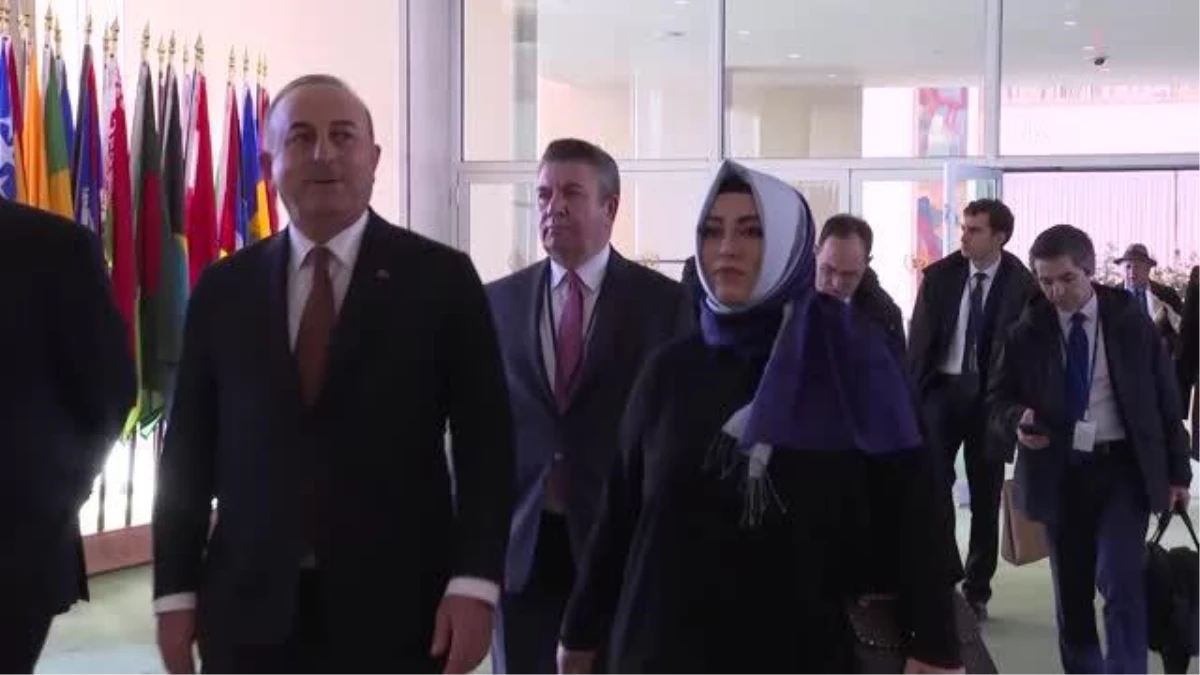 Dışişleri Bakanı Mevlüt Çavuşoğlu, NewYork\'ta