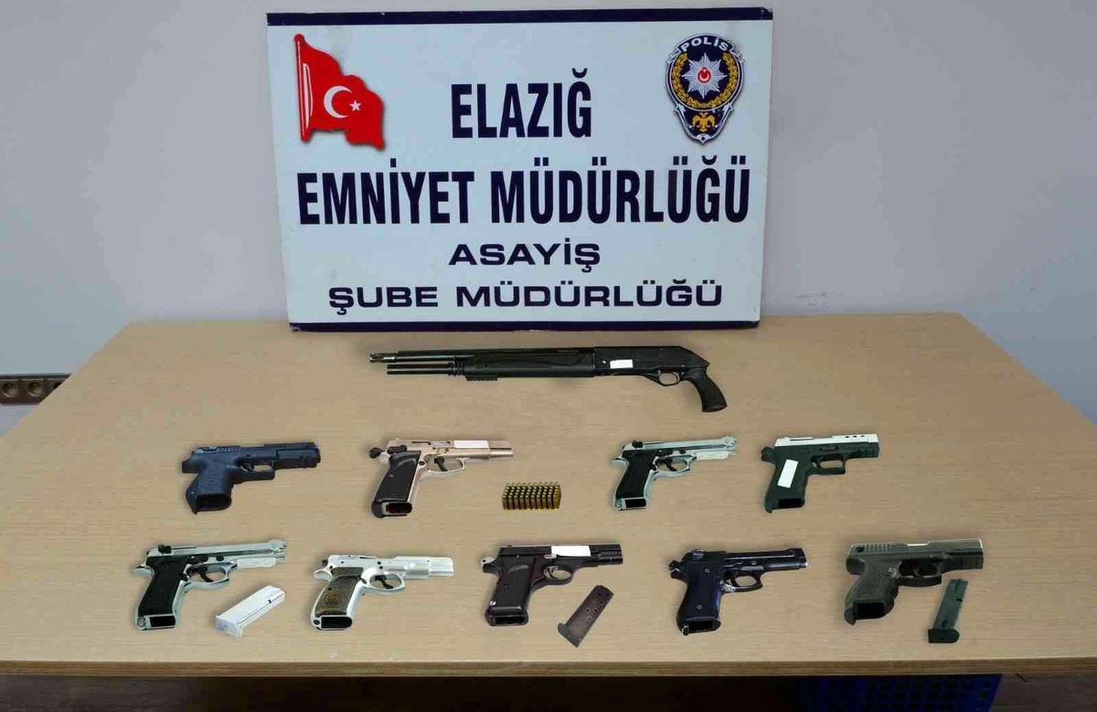 Elazığ\'da asayiş ve şok uygulaması: 30 kişi tutuklandı