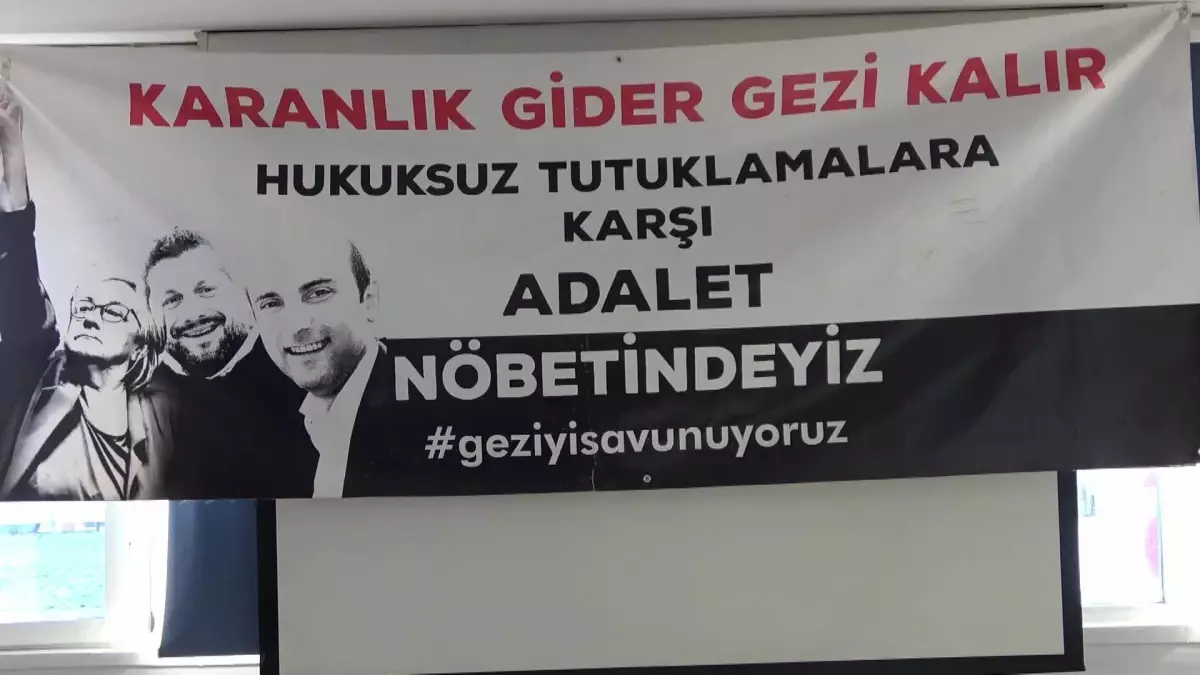 Gezi Tutukluları İçin Başlatılan Adalet Nöbeti 9. Ayında.