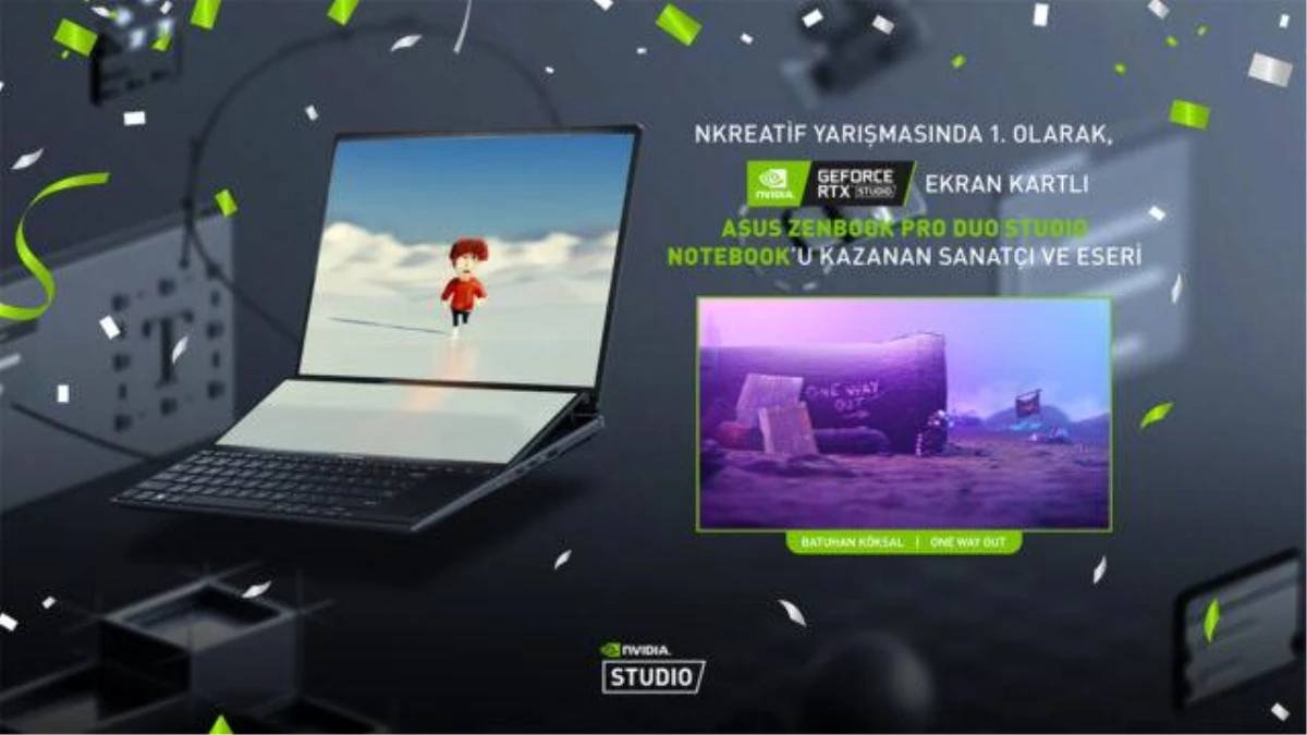 NVIDIA\'nın laptop ödüllü nKreatif yarışmasının kazananı belli oldu!