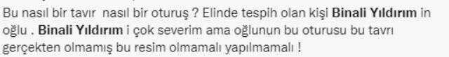 Oğlunun görüntüsünden sonra Binali Yıldırım Twitter'da TT oldu! Herkes aynı soruyu soruyor