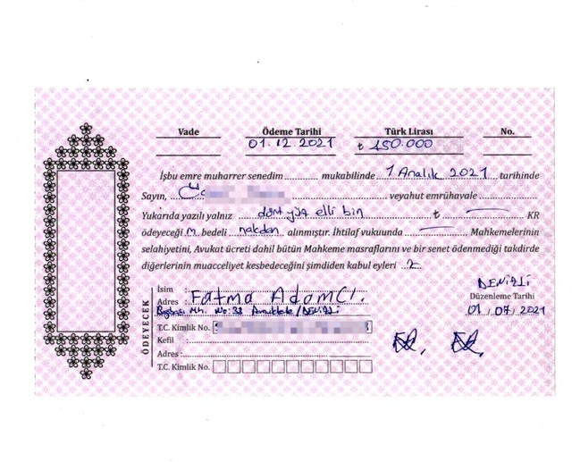 Okuma yazma bilmeyen kadının attığı bir imzayla hayatı karardı Okuma yazma bilmeyen kadının attığı bir imzayla hayatı karardı