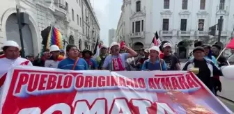 Peru'daki hükümet karşıtı gösteriler devam ediyor