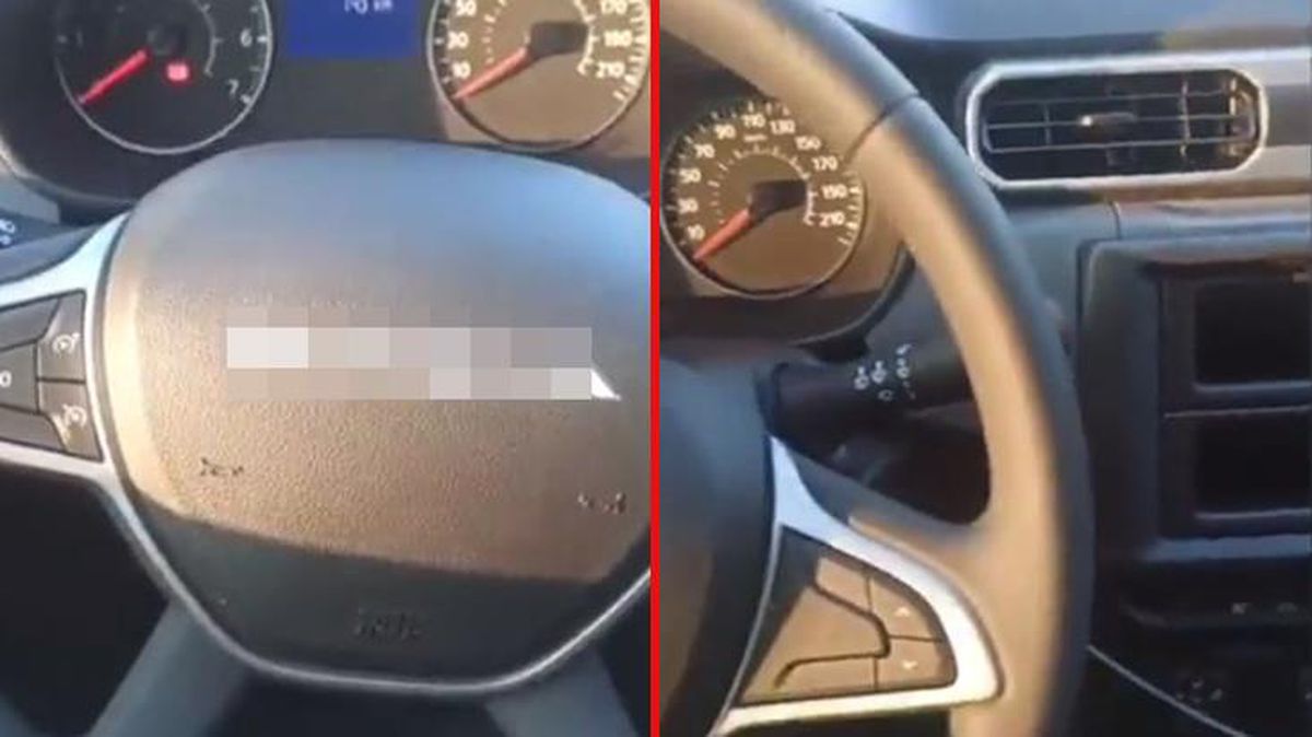 Sıfır otomobil alan vatandaş aracın içindeki bazı detayları görünce çılgına döndü