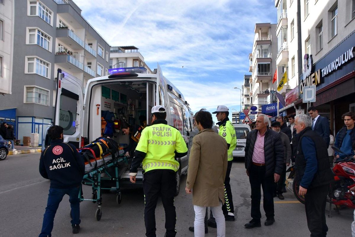 Sinop\'ta trafik kazası: 1 yaralı