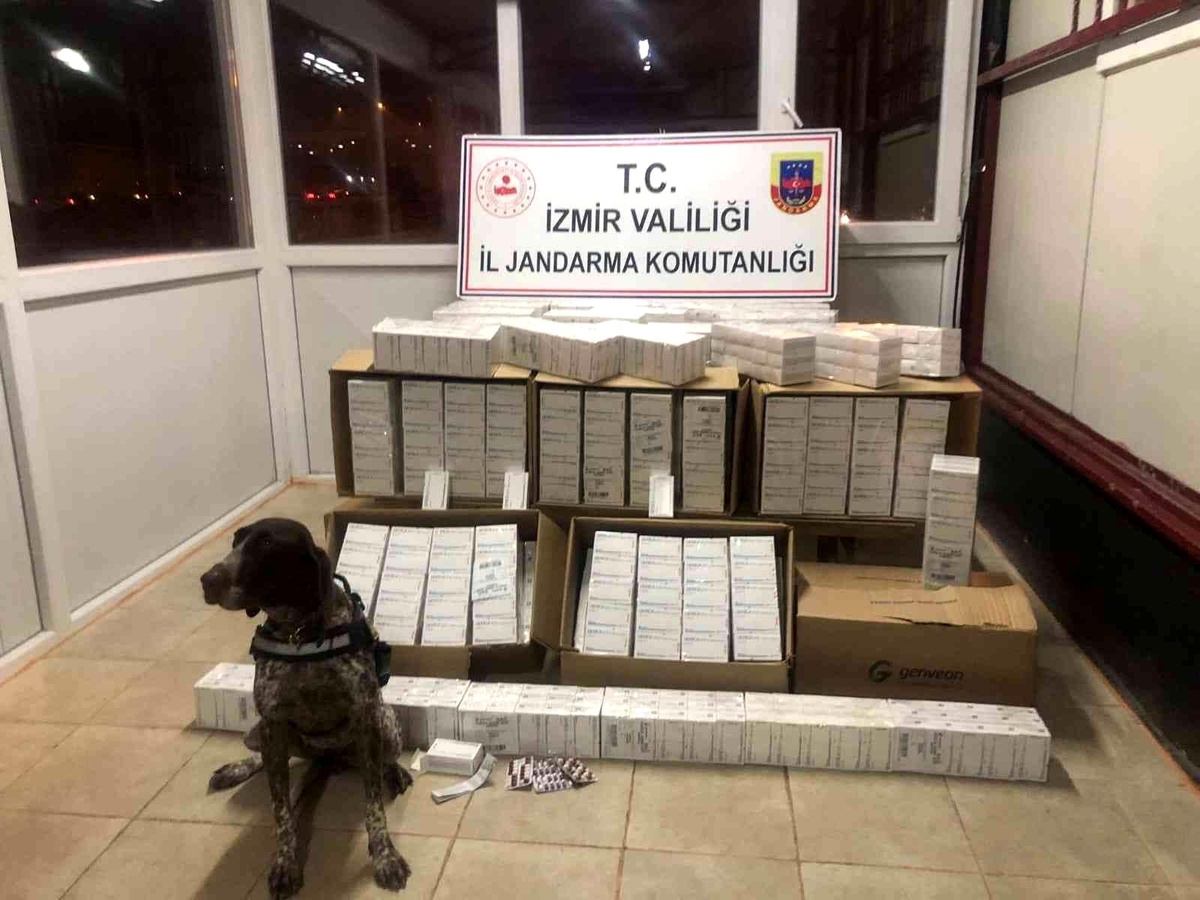 Uygulama noktasında binlerce sentetik hap ele geçirildi