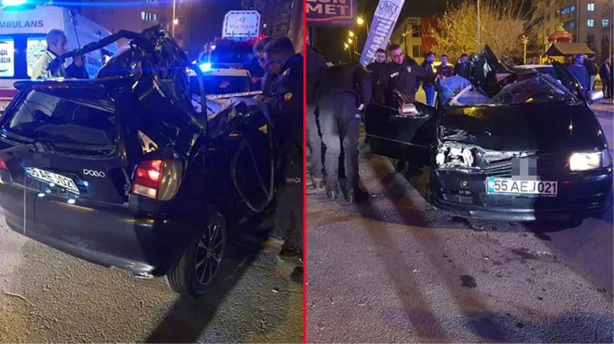 Kayseri\'de korkunç kaza! Kaza yapan ehliyetsiz genç, yanındaki cansız bedenle yola devam etti