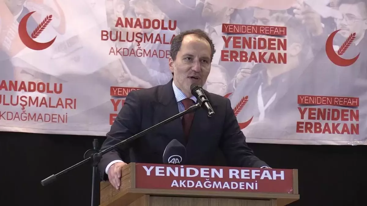 Fatih Erbakan: "Bu Millet 14 Mayıs\'ta \'Artık Yeter\' Diyecek ve Yeniden Refah\'ı Yeniden Milli Görüş\'ü Seçecek"