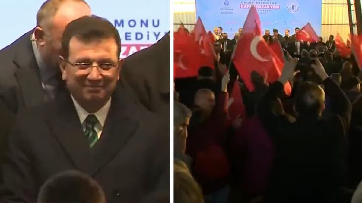 İmamoğlu'nun Kastamonu ziyaretinde çalan şarkı adaylık ilanı gibi