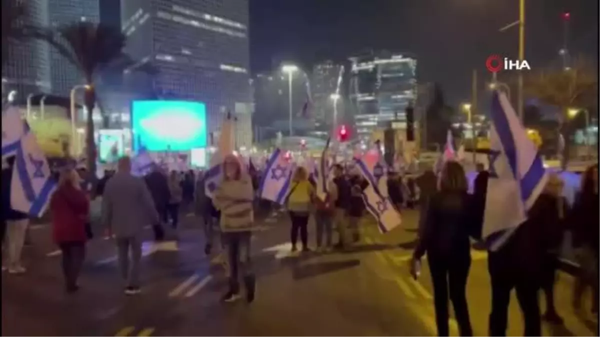 İsrail\'de hükümet karşıtı protestolar sürüyor