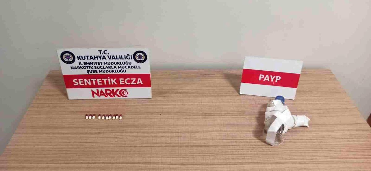 Kütahya\'da evinde uyuşturucu bulunan şahıs tutuklandı