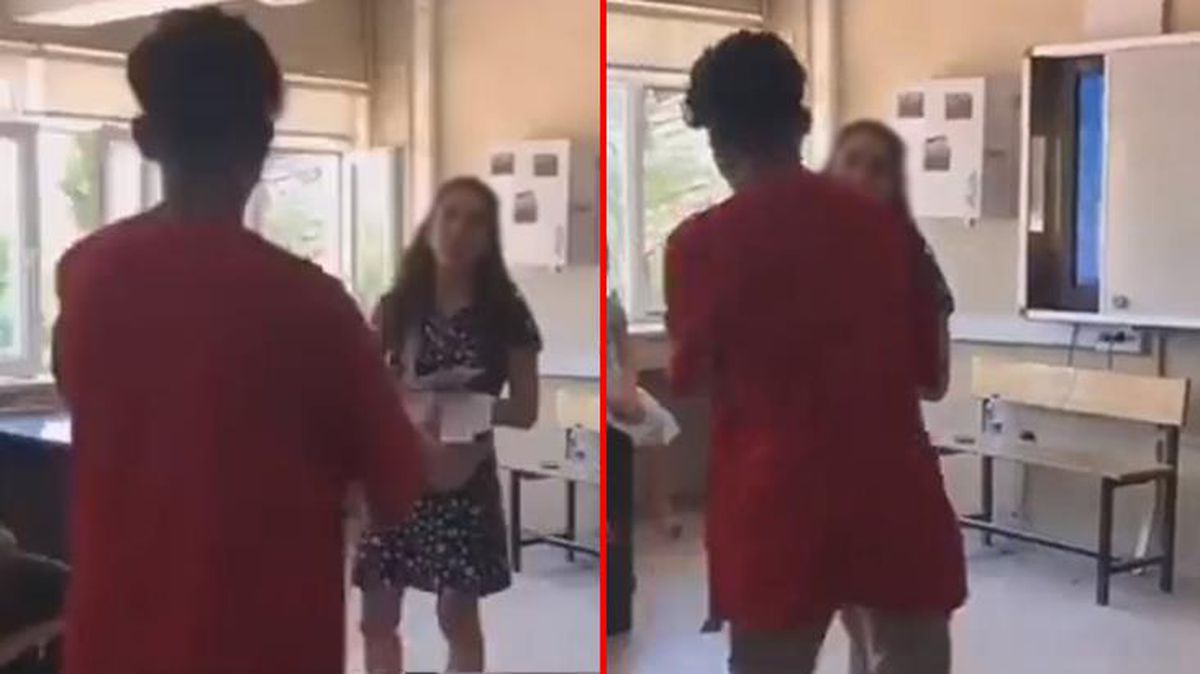 Öğretmeninden karne alan gencin hareketi tepki çekti! Diğer öğrenciler de alkışladı