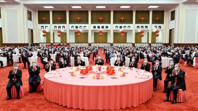Xi, Tüm Çinlilerin Bahar Festivali'ni Kutladı