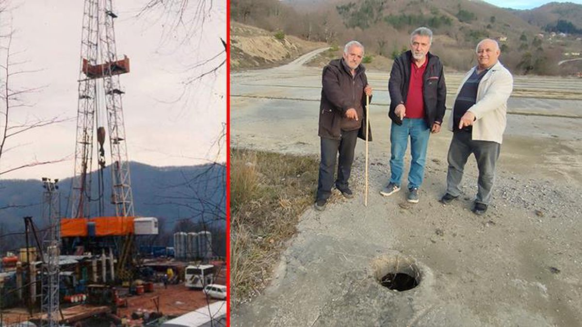 Köylüler, 30 yıl önce Alman ve Amerikan mühendislerin kapattığı petrol kuyusunun tekrar açılmasını istiyor