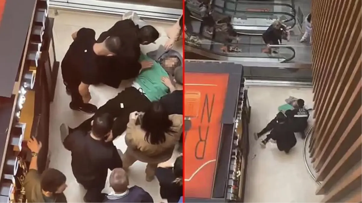 AVM\'de intihar girişimi! Yaralı kadın hastanede tedaviye alındı