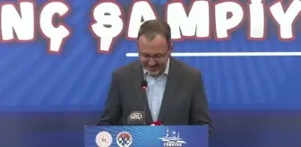 Bakan Kasapoğlu: 'Biliyoruz ki satranç, bir branştan daha fazlası'