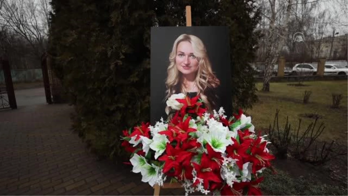 Helikopter kazasında ölen Marina Granovska için kilisede tören düzenlendi