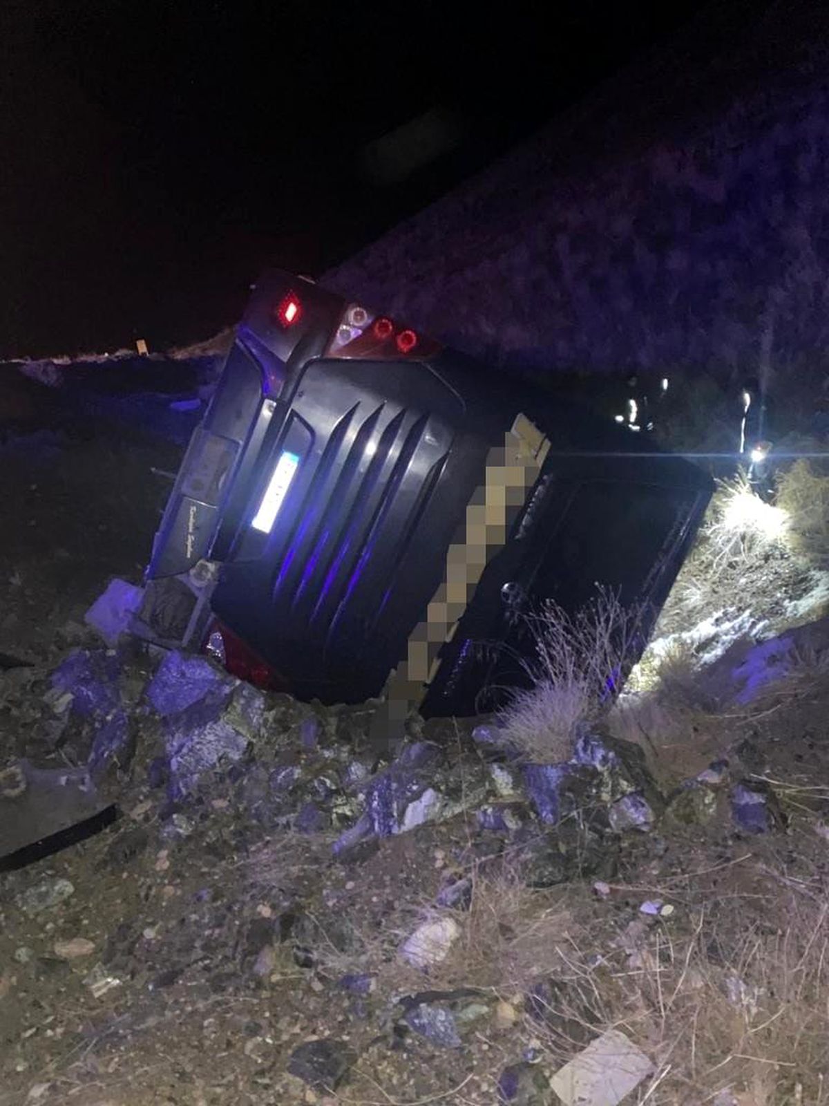 Kayseri\'de otobüs devrildi: 6 yaralı