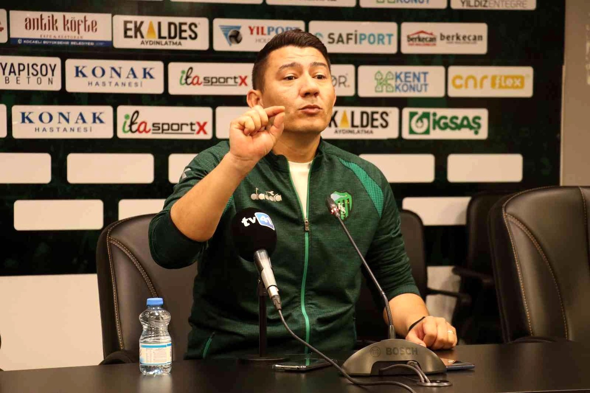 Kocaelispor Kırşehir maçının ardından