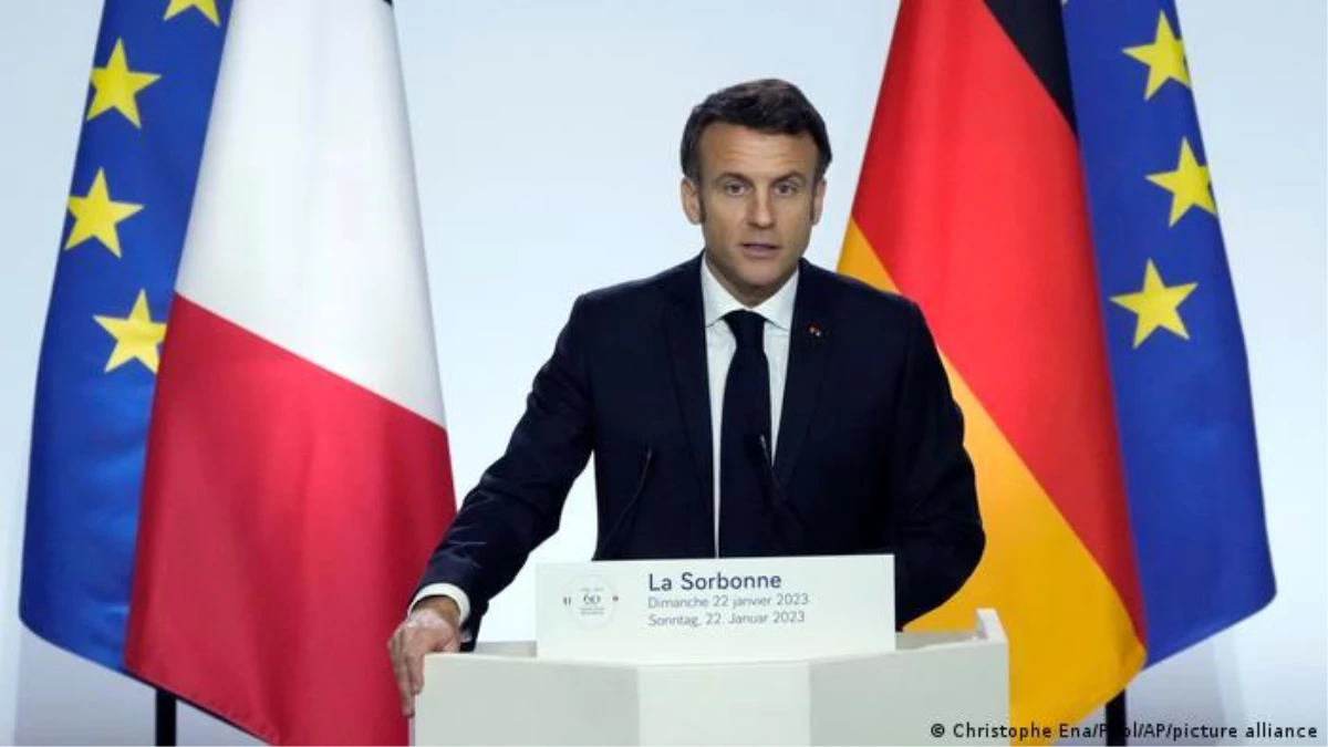 Macron: Almanya ve Fransa Avrupa\'da öncü olmalı
