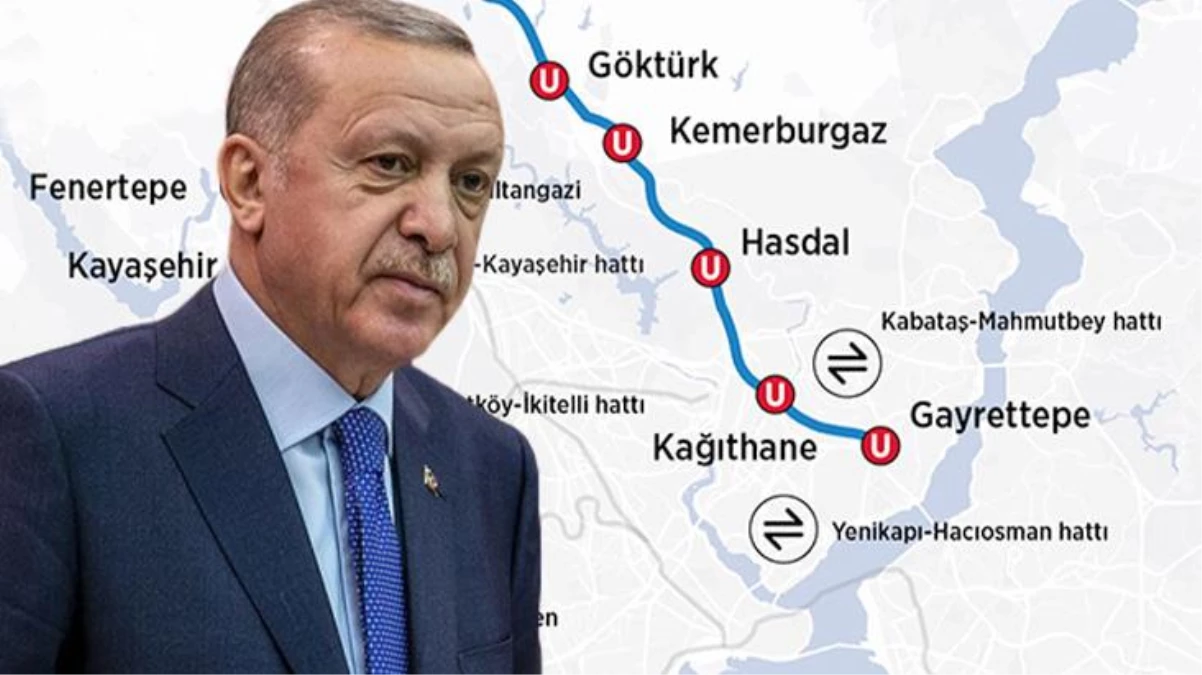 Son Dakika! Kağıthane-İstanbul Havalimanı Metrosu\'nun açılışını yapan Cumhurbaşkanı Erdoğan\'dan müjde: İlk ay ücretsiz olacak