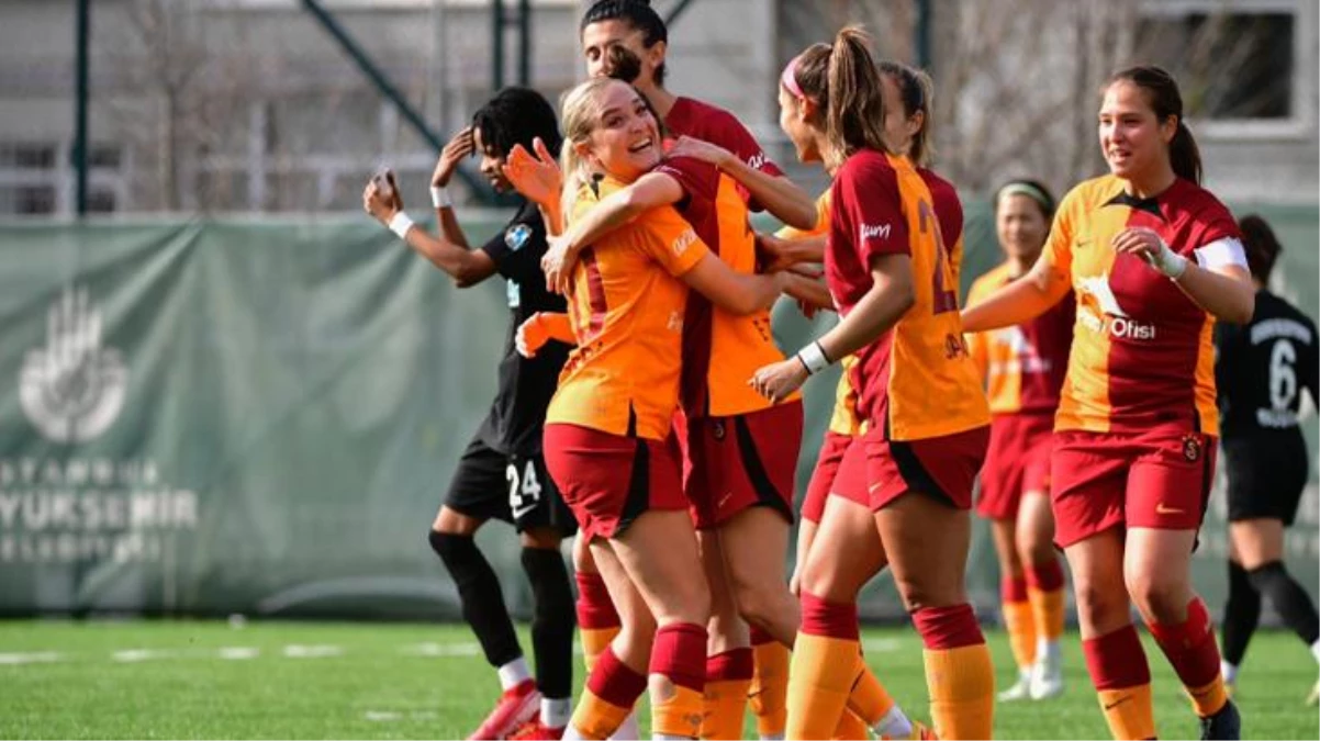 Tabelayı görenler gözlerine inanamadı! Galatasaray Kadın Futbol Takımı, gol olup yağdı