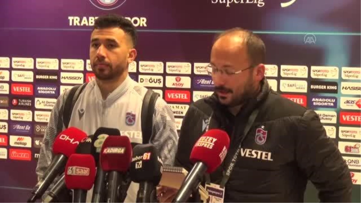 Trabzonsporlu futbolcular, İstanbulspor galibiyetini değerlendirdi