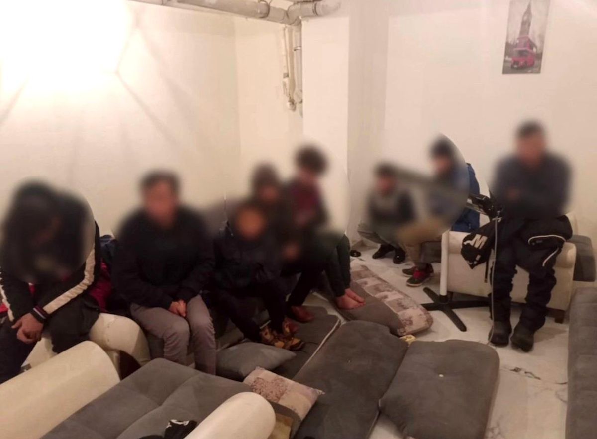 Van\'da \'şok ev\' operasyonu: 8 düzensiz göçmen yakalandı
