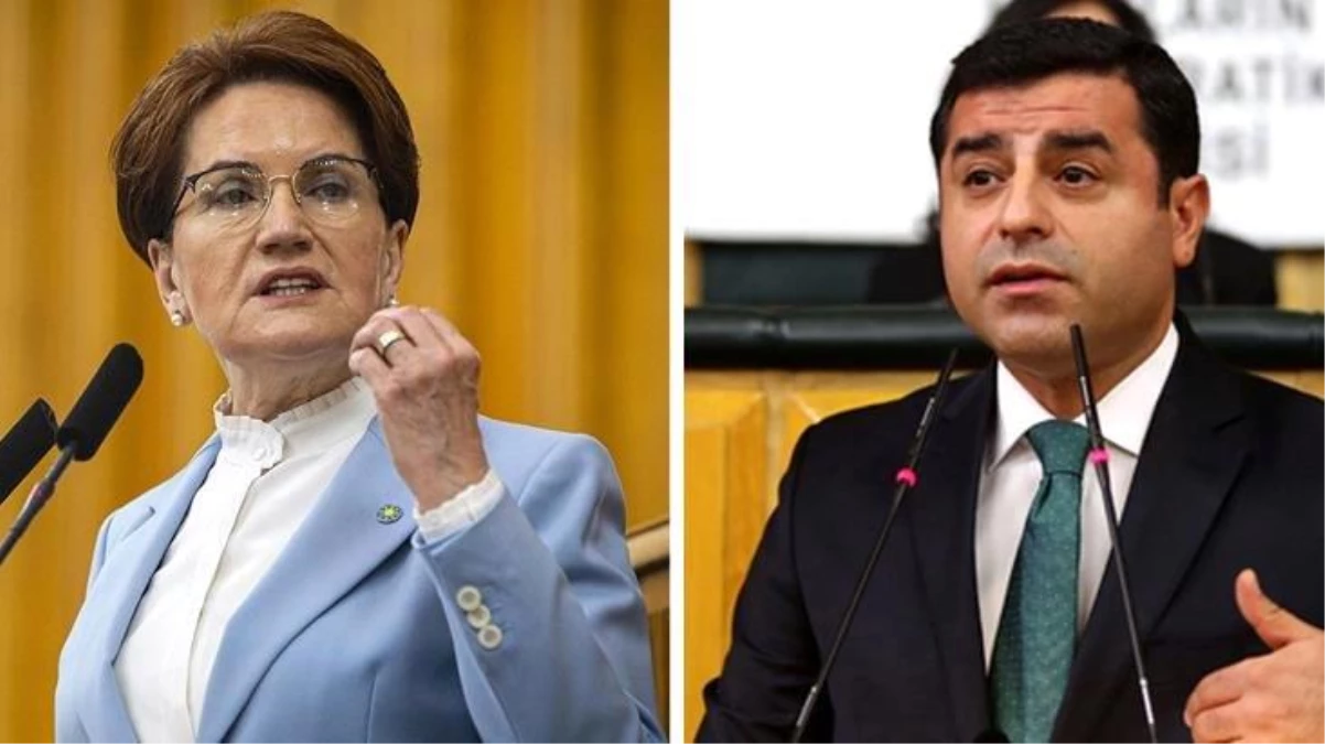 Meral Akşener, Demirtaş\'la aralarında geçen diyaloğu ilk kez anlattı: Bana \'Niçin siz?\' diye sordu