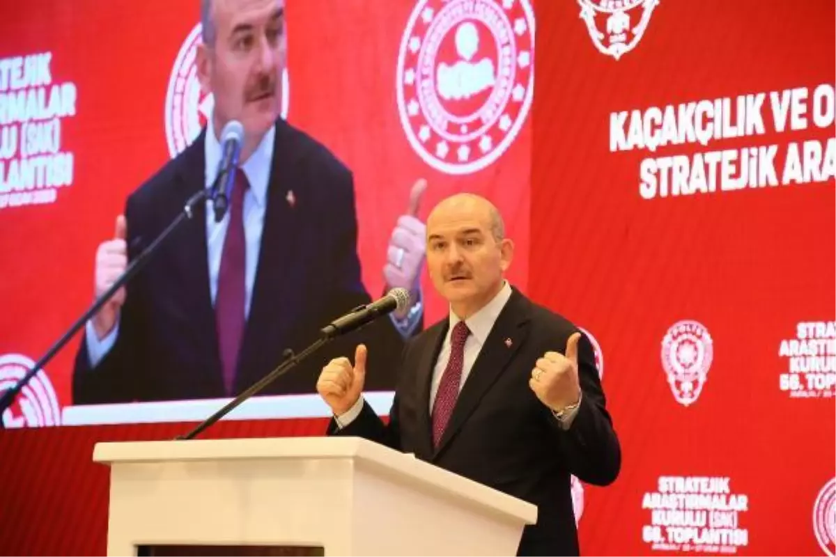 Soylu: 'İl ve ilçede var olmaya çalışan yerel mafya örgütlerine fırsat vermeyeceksiniz'