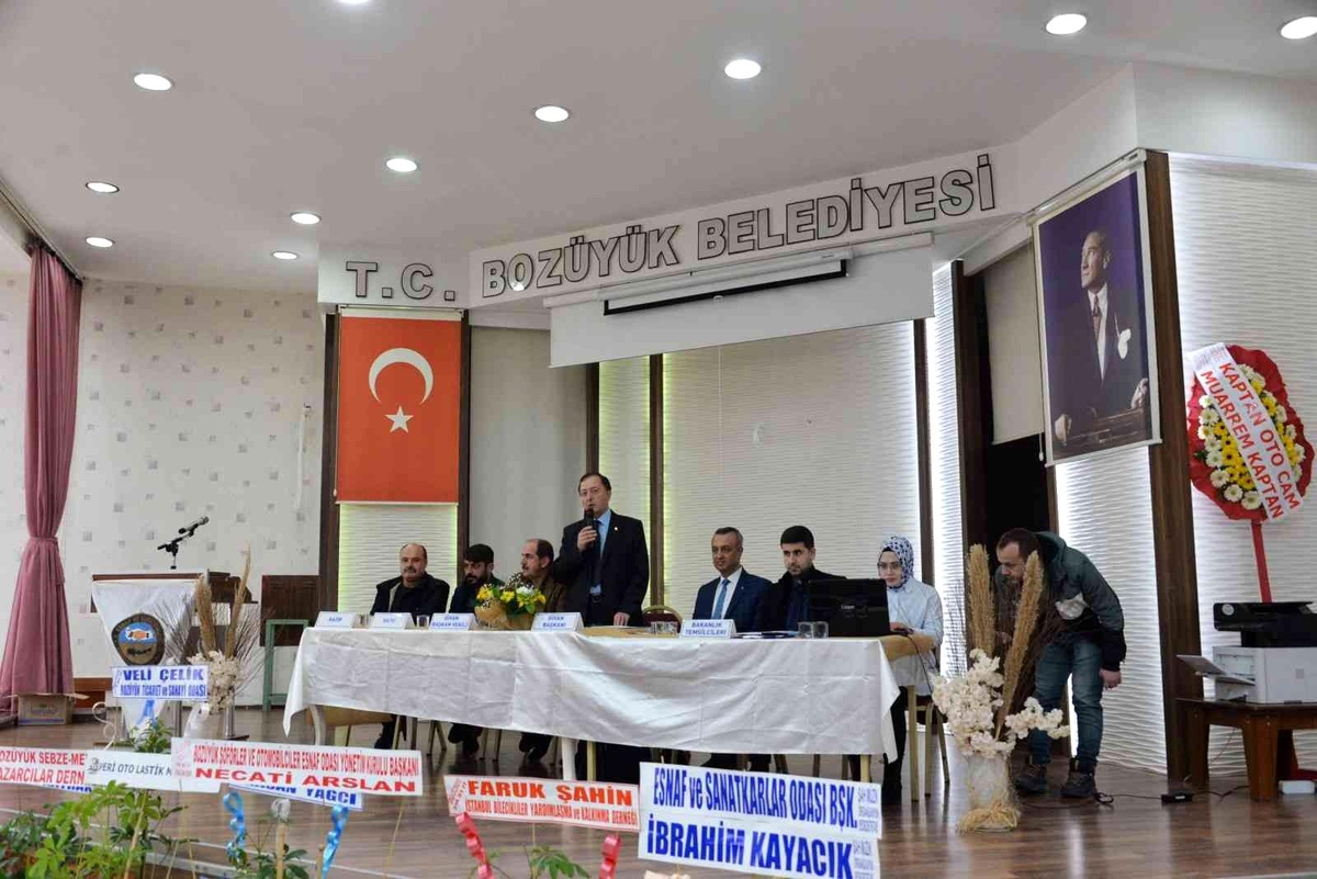Bozüyük\'te Esnaf ve Sanatkarlar Kredi ve Kefalet Kooperatifi seçimleri yapıldı