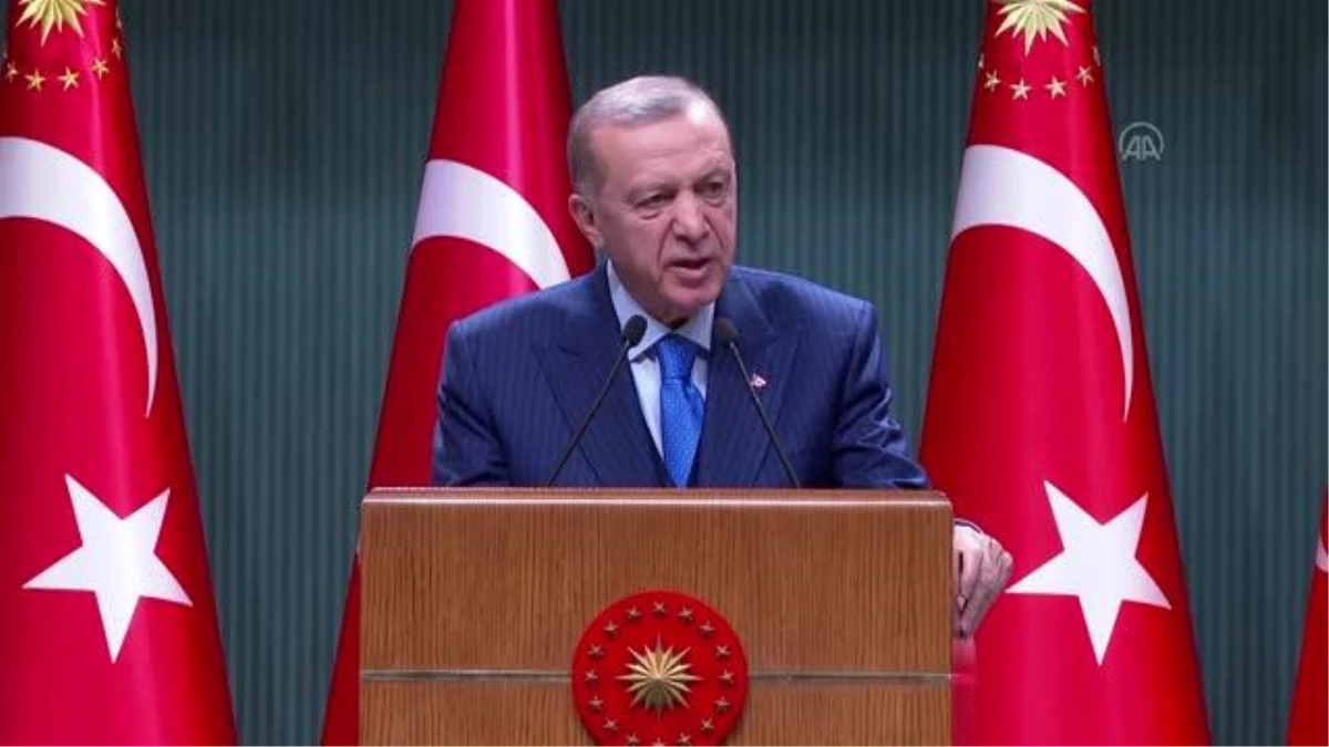 Cumhurbaşkanı Erdoğan, Kabine Toplantısı\'nın ardından millete seslendi (3) Açıklaması