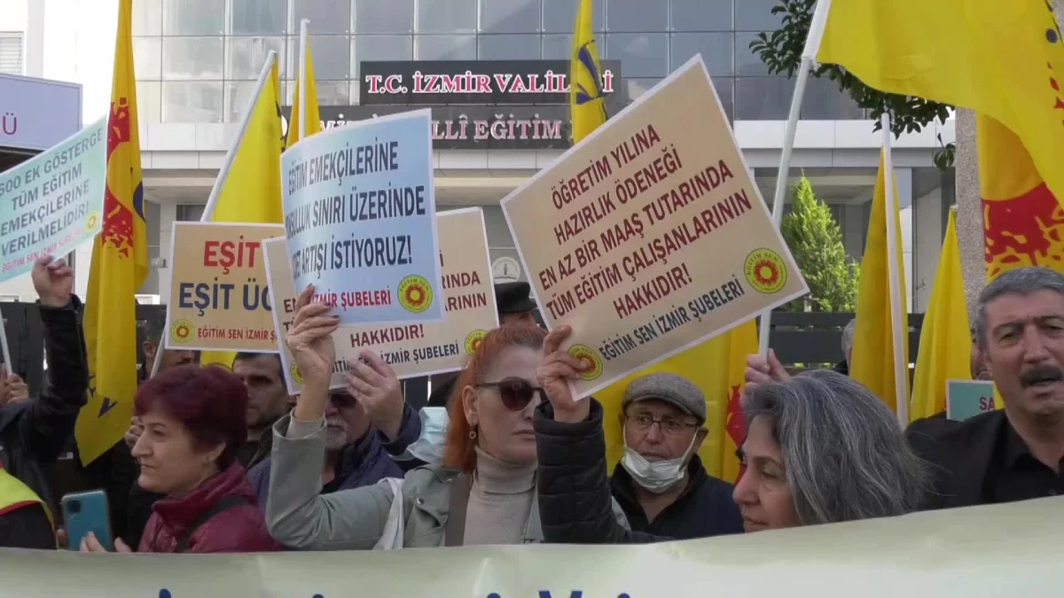 Eğitim-Sen İzmir Şubeleri: "Eğitimde Yaşanan Sorunlar Artarak Sürdü"