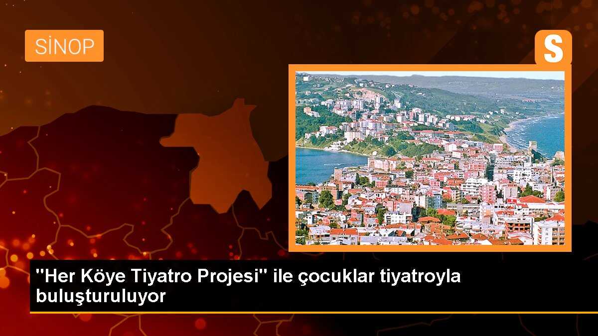"Her Köye Tiyatro Projesi" ile çocuklar tiyatroyla buluşturuluyor