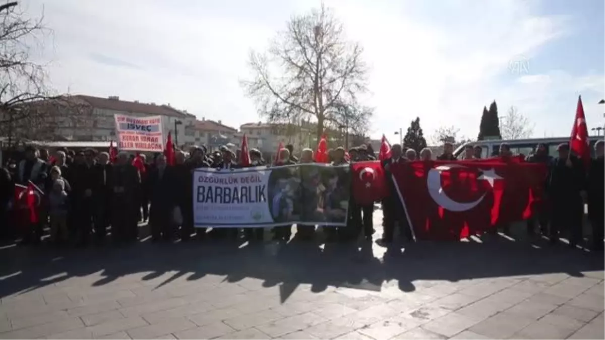 İsveç\'te Kur\'an-ı Kerim\'in yakılması protesto edildi